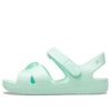 Crocs (GS) Classic Cross-Strap Sandalen «Mint Green» 206245-3TI