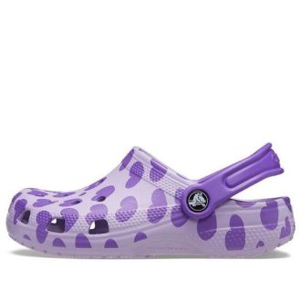 Crocs (GS) Classic Easy Icon Clogs «Lila» 207599-530