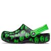 Crocs (GS) Classic Easy Icon Clogs «Schwarz Grün» 207599-001