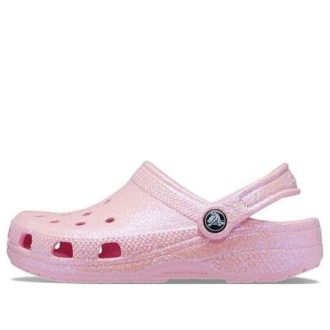 Crocs (GS) Classic Glitter Clogs «Pink» 206993-6S0