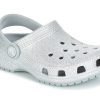 Crocs (GS) Classic Glitter Clogs «Silber» 205441-040