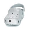 Crocs (GS) Classic Glitter Clogs «Silber» 205441-040