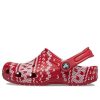 Crocs (GS) Classic Holiday Sweater Clogs «Rot Weiß» 209221-90H