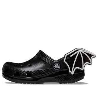 Crocs (GS) Classic I Am Bat Clogs «Schwarz Weiß» 209231