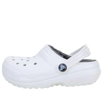 Crocs (GS) Classic Lined Clog «Weiß» 207010-10M