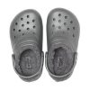 Crocs (GS) Classic Lined Clogs «Slate Grey Smoke» 203506-0EX