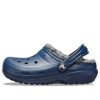 Crocs (GS) Classic Lined Glitter Clog «Blau» 207010-459