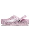Crocs (GS) Classic Lined Glitter Clogs «Pink» 207462-6S0