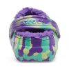 Crocs (GS) Classic Lined Marbled Clogs «Neon Purple Multi» 207238-573