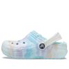 Crocs (GS) Classic Lined Out of the World Clogs «Blau Mehrfarbig» 207322-90H