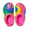 Crocs (GS) Classic Lined TieDye Graphic Clogs «Blau Pink» 206683-6RW