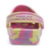 Crocs (GS) Classic Marbled Clogs «Pink Yellow» 207002-6SO