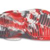 Crocs (GS) Classic Marbled Clogs «Weiß Rot Grau» 207002-884