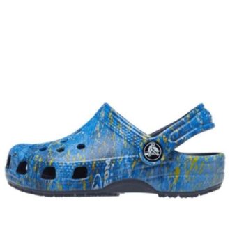 Crocs (GS) Classic Mossy Oak Coastal Clogs «Blau» 207259-410