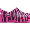 Crocs (GS) Classic Out of This World Clogs «Elektrisches Pink Schwarz» 206739-6QS