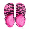 Crocs (GS) Classic Out of This World Clogs «Elektrisches Pink Schwarz» 206739-6QS