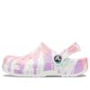 Crocs (GS) Classic Tie-Dye Graphic Clogs «Weiß Multi» 205451-6SN
