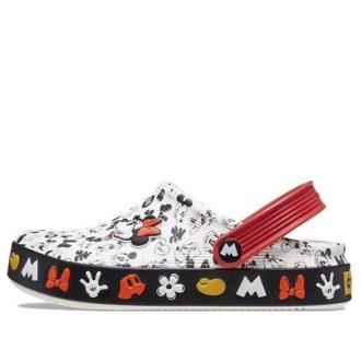 Crocs (GS) Classic x Mickey Mouse Clogs «Weiß Rot Schwarz» 208866-100