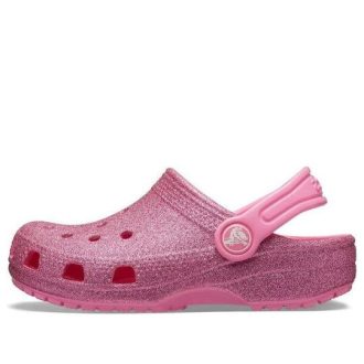 Crocs (GS) Crocband Classic Glitter Clogs «Pink» 205441-669