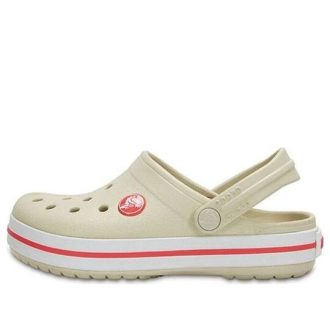 Crocs (GS) Crocband Clogs «Beige Rot» 204537-1AS