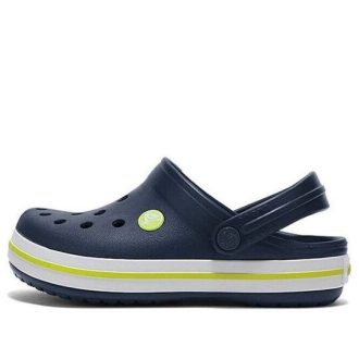 Crocs (GS) Crocband Clogs «Blau Weiß» 204537-42K