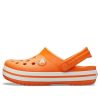 Crocs (GS) Crocband Clogs «Orange Weiß» 204537-810