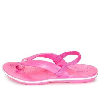 Crocs (GS) Crocband Flip-Flops «Electric Pink» 205777-6QQ