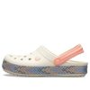 Crocs (GS) Crocband Gallery Clogs «Weiß Pink» 205166-1AS