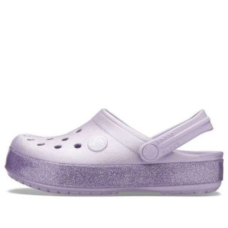 Crocs (GS) Crocband Glitter Clogs «Lila» 205936-530