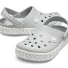 Crocs (GS) Crocband Logo Mania Clogs «Grau Silber» 205992-00J