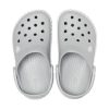 Crocs (GS) Crocband Logo Mania Clogs «Grau Silber» 205992-00J