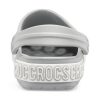 Crocs (GS) Crocband Logo Mania Clogs «Grau Silber» 205992-00J
