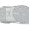 Crocs (GS) Crocband Logo Mania Clogs «Grau Silber» 205992-00J