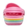 Crocs (GS) Crocband Rainbow Glitter Clogs «Pink» 206151-669