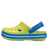 Crocs (GS) Crocband Round Toe Clogs «Gelb Blau» 204537-73E