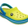 Crocs (GS) Crocband Round Toe Clogs «Gelb Blau» 204537-73E