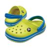 Crocs (GS) Crocband Round Toe Clogs «Gelb Blau» 204537-73E