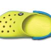 Crocs (GS) Crocband Round Toe Clogs «Gelb Blau» 204537-73E
