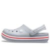Crocs (GS) Crocband Varsity Clogs «Grau Rot» 207008-007