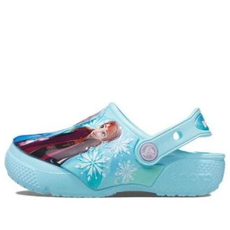 Crocs (GS) Fun Lab Disney Frozen II Clogs «Himmelblau» 207465-03