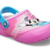Crocs (GS) Fun Lab Disney Minnie gefütterte Clogs «Pink Blue» 206554-6QQ