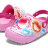 Crocs (GS) Fun Lab Heart Lights Clogs «Pink Blau» 205648-6I2