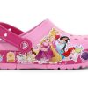 Crocs (GS) Fun Lab Princess Band Light Clogs «Pink» 205496-6I2