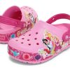 Crocs (GS) Fun Lab Princess Band Light Clogs «Pink» 205496-6I2