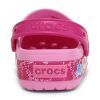 Crocs (GS) Fun Lab Princess Band Light Clogs «Pink» 205496-6I2