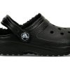 Crocs (GS) Gefütterte Clog Outdoor-Sandalen «Schwarz» 207009-060