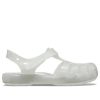 Crocs (GS) Isabella Glitter Sandalen «Weiß» 208444-0IC