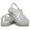 Crocs (GS) Isabella Glitter Sandalen «Weiß» 208444-0IC