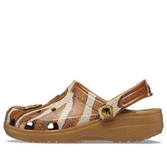 Crocs (GS) Jurassic World Classic Clogs «Braun Weiß» 208860-202