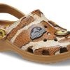Crocs (GS) Jurassic World Classic Clogs «Braun Weiß» 208860-202